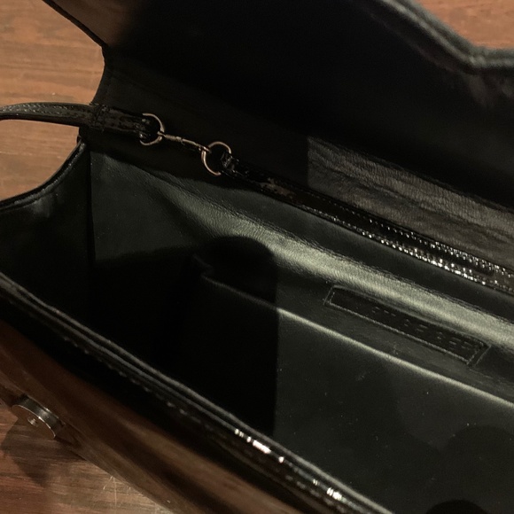 Kurt Geiger Black patent Purse - Picture 4 of 7